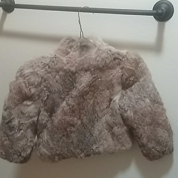 Genuine Rabbit Fur Jacket - Picture 2 of 4